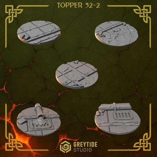 Topper 2 32mm AW - Base - GreyTide Studio