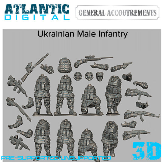 Ukrainian Male Infantry
 - general Accoutrement  - Wargames Atlantic