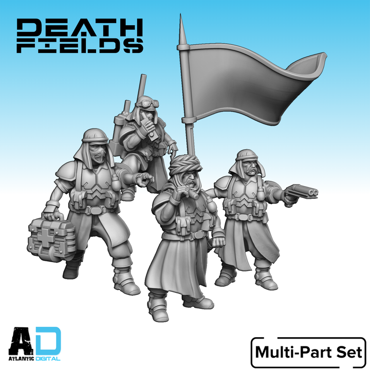 Desert Rats Command- Death Fields - Wargames Atlantic