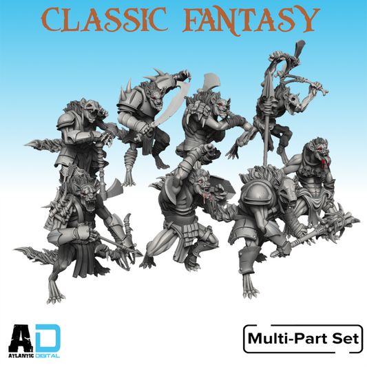 Gnoll Raiding Party  - Classic Fantasy  - Wargames Atlantic