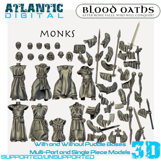 Monks - Blood Oaths - Wargames Atlantic