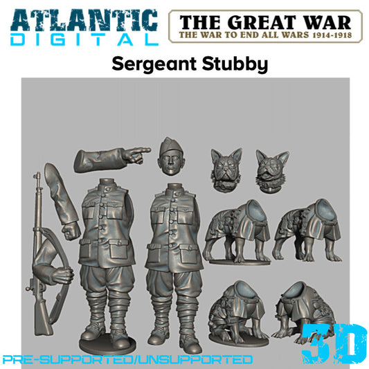 Sergeant Stubby - The Great War - Wargames Atlantic