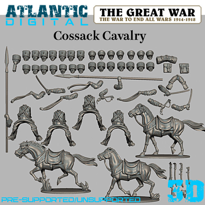 WW1 Russian Cossacks  - The Great War  - Wargames Atlantic