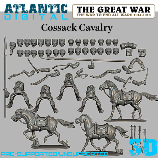 WW1 Russian Cossacks  - The Great War  - Wargames Atlantic
