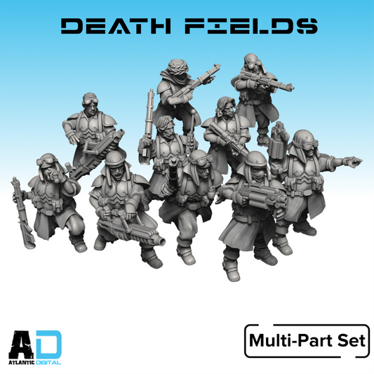Desert Rats  - Death Fields - Wargames Atlantic