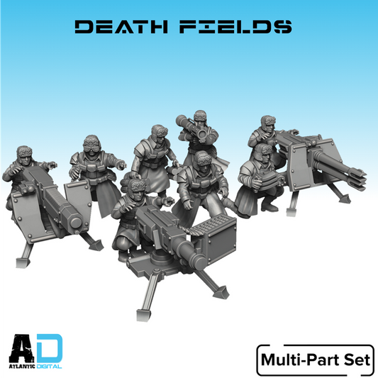 White Death Heavy Weapons Teams - Death Fields - Wargames Atlantic