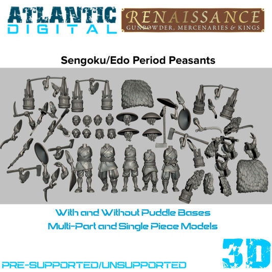 Japanese Sengoku/Edo Period Peasants - Renaissance - Wargames Atlantic