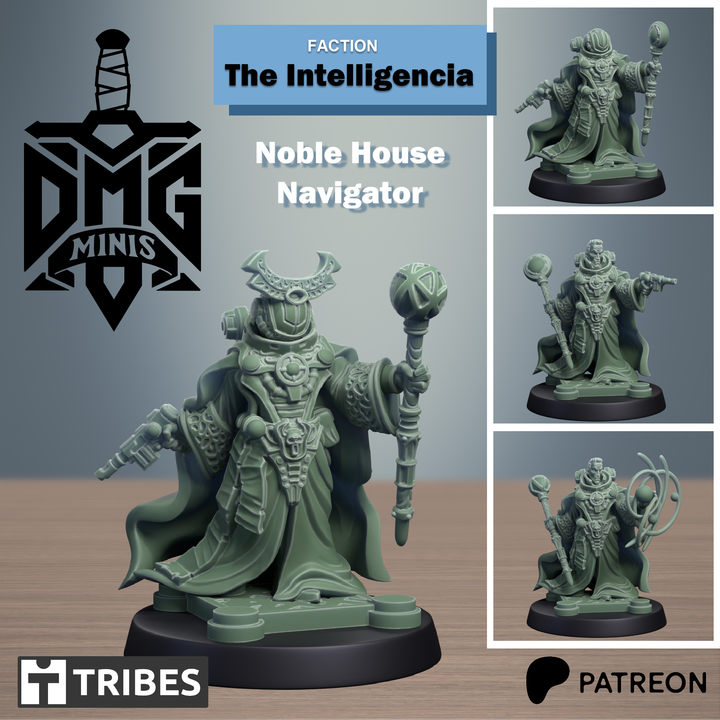 The Intelligencia House Navigator  - The Intelllgencia - Dmg miniatures