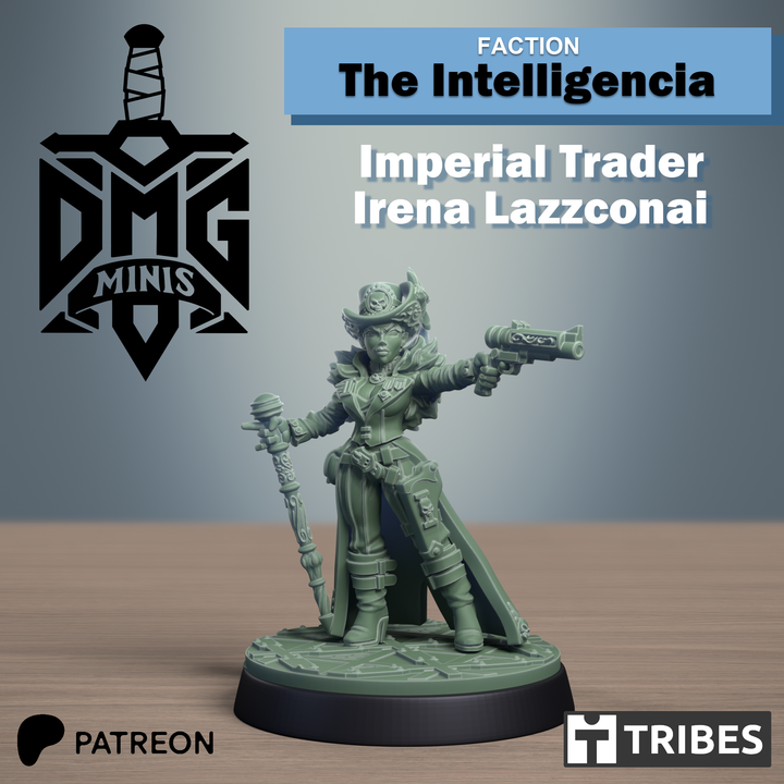 The Intelligencia Imperial Trader
 - The Intelllgencia - Dmg miniatures