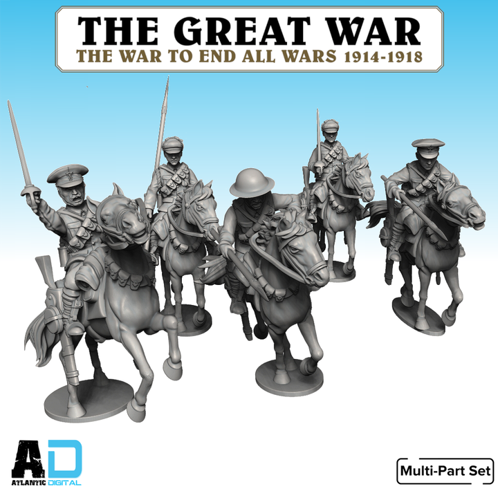 Great War British Cavalry - The Great War  - Wargames Atlantic