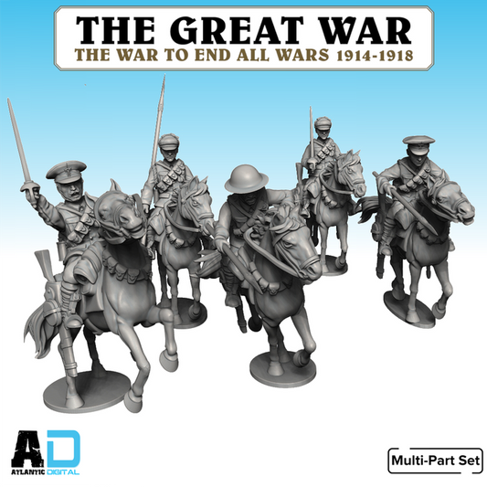 Great War British Cavalry - The Great War  - Wargames Atlantic