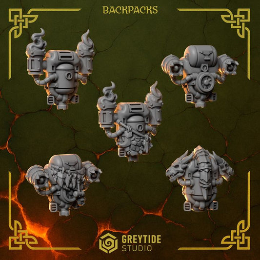 Backpacks AW - Bits - GreyTide Studio