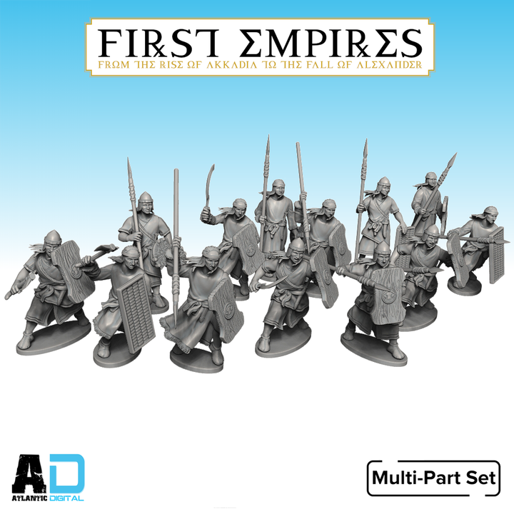 Hittite Unarmored Infantry  - First Empires  - Wargames Atlantic