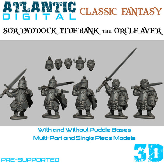 Halfling Hero Sor Paddock Tidebank - Classic Fantasy - Wargames Atlantic