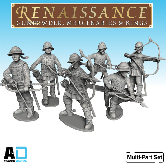 Dismounted Archers 1470 - Renaissance  - Wargames Atlantic