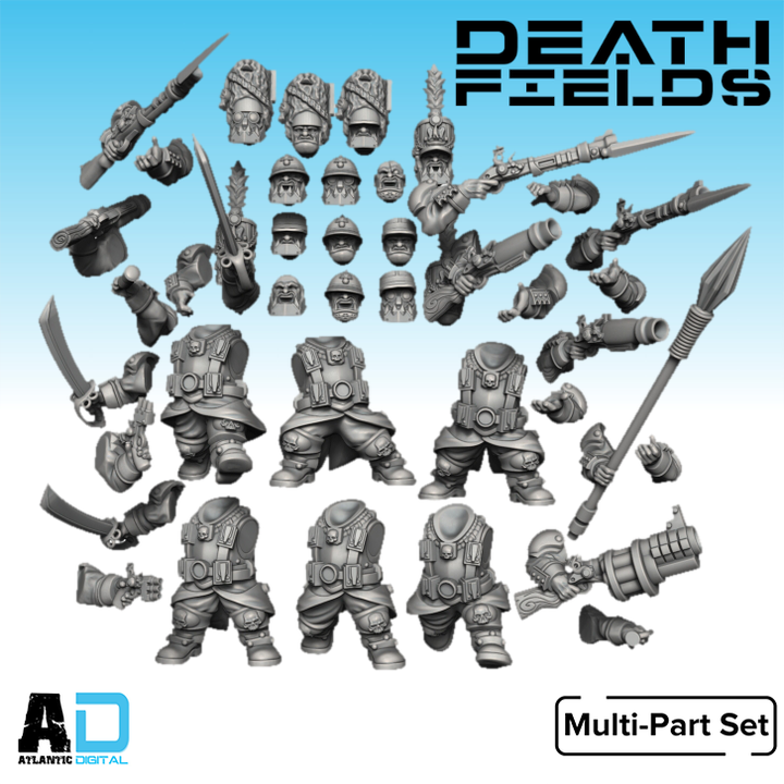 Les Grognard Ogres - Death Fields - Wargames Atlantic