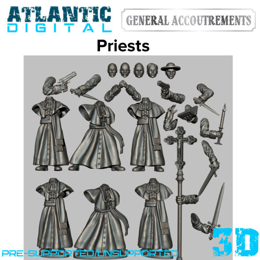 Priests
 - General Accoutrements - Wargames Atlantic
