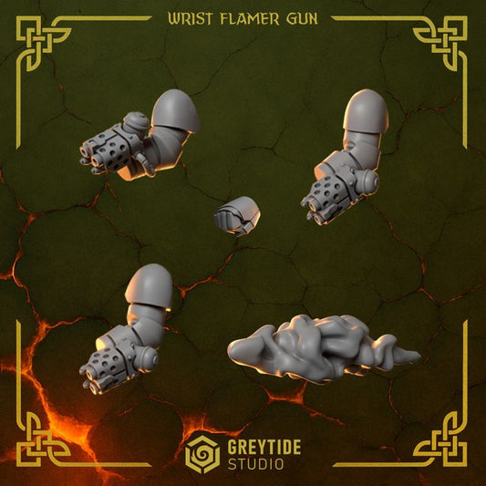 Wrist flamer gun AW - Bits - GreyTide Studio