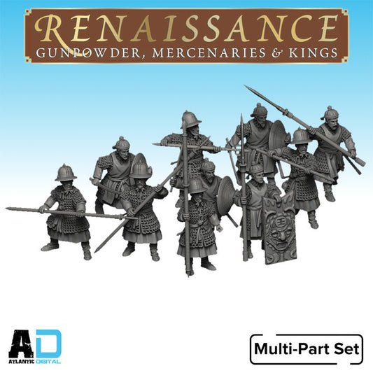 Joseon Warriors in Chainmail - Renaissance   - Wargames Atlantic