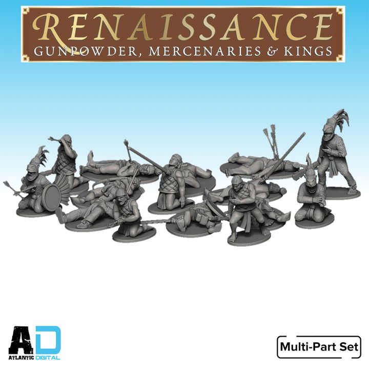 Aztec Casualties  - Renaissance - Wargames Atlantic