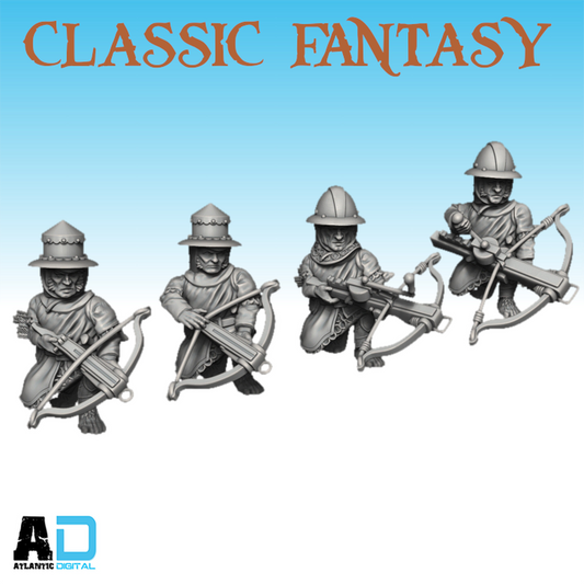 Halfling Crossbows  - Classic Fantasy - Wargames Atlantic