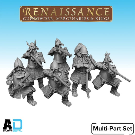 Samurai in Nanban Do with Tanegashima- Renaissance - Wargames Atlantic