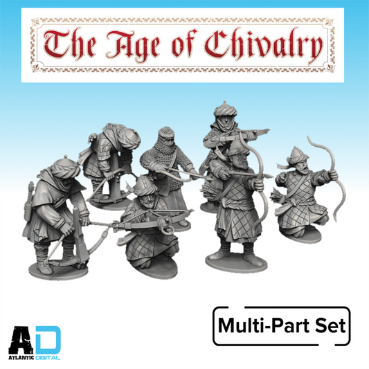 Andalusian Ranged Infantry - The Age Of Chivalry - Wargames Atlantic