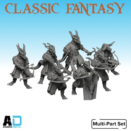 Dragon-blood Crossbowmen - Classic Fantasy  - Wargames Atlantic