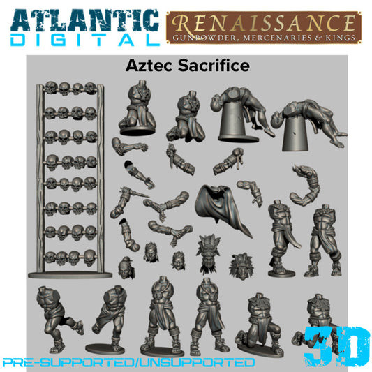 Aztec Sacrifice - Renaissance - Wargames Atlantic