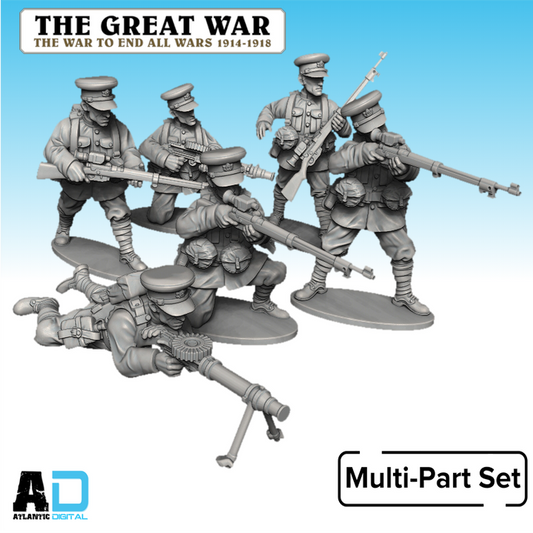 WW1 Canadian Infantry Squad
  - The Great War  - Wargames Atlantic