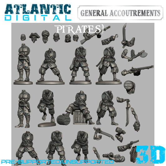 Pirates  - General Accoutrements - Wargames Atlantic