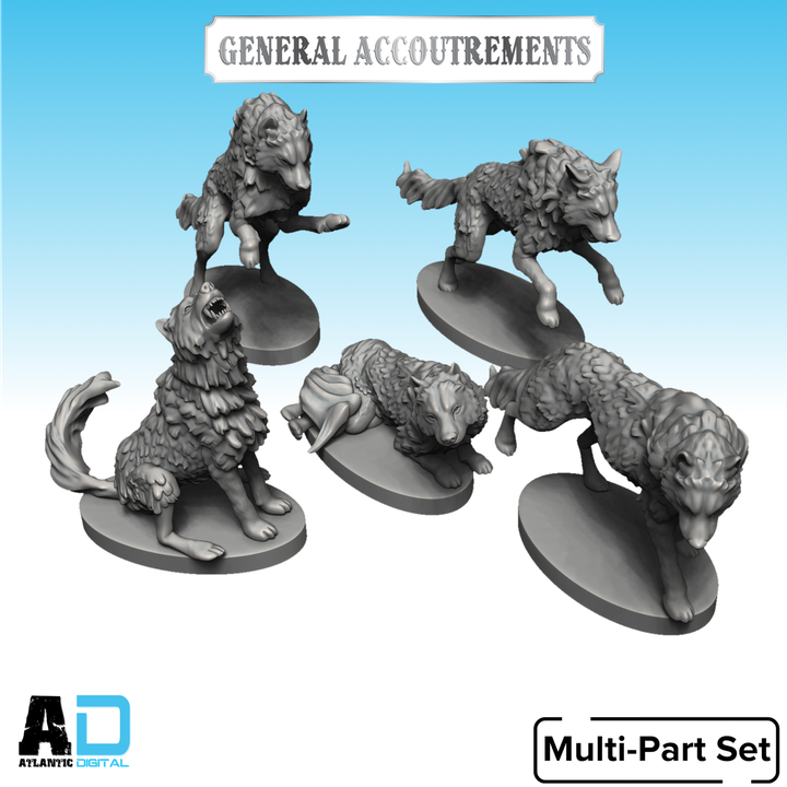 Wolves - Canis Lupus

 - General Accoutrements - Wargames Atlantic