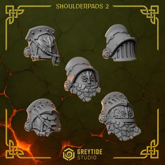 Shoulderpads 2 AW - Bits - GreyTide Studio