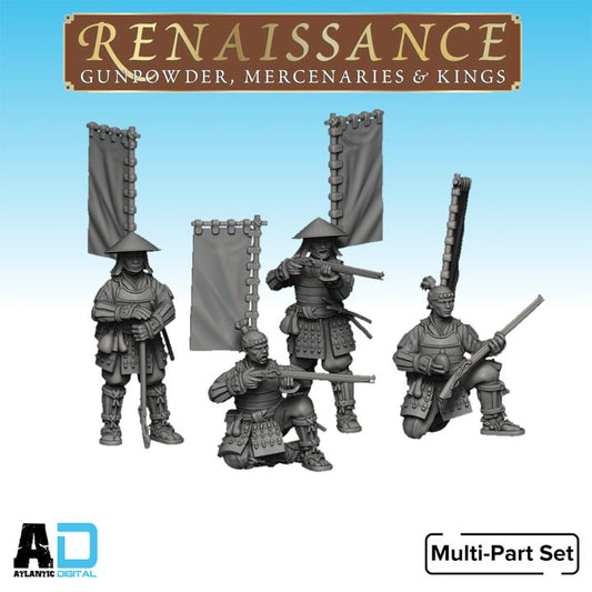 Ashigaru with Tanegashima - Renaissance- Wargames Atlantic