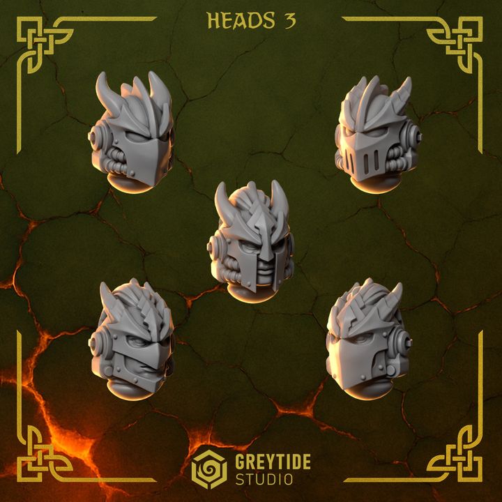 Heads 3 AW - Bits - GreyTide Studio