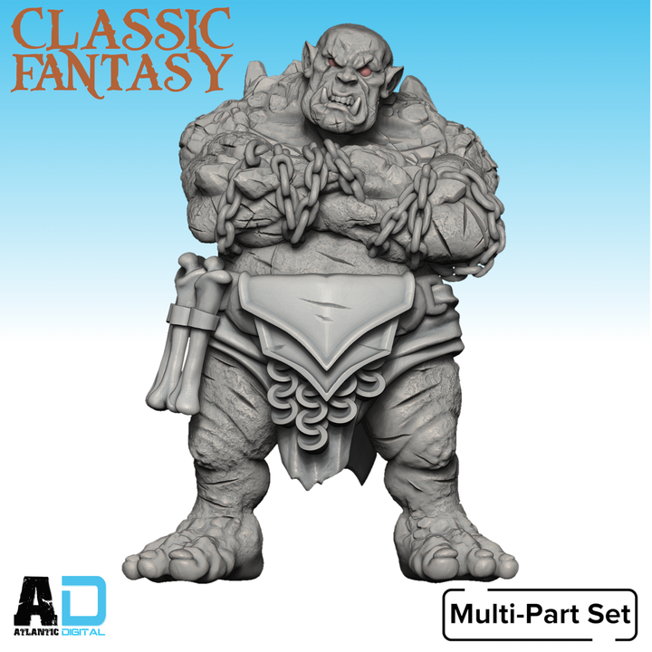 Hired Guard Troll - Classic Fantasy - Wargames Atlantic