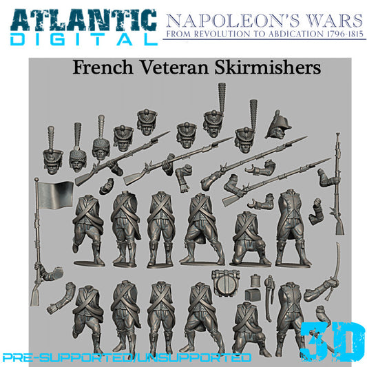 French Veteran Skirmishers
  - Napoleon's Wars - Wargames Atlantic