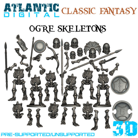 Ogre Skeletons - Classic Fantasy - Wargames Atlantic
