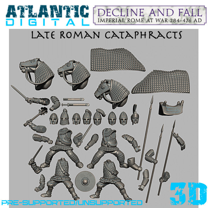 Late Roman Cataphracts - Decline And Fall - Wargames Atlantic
