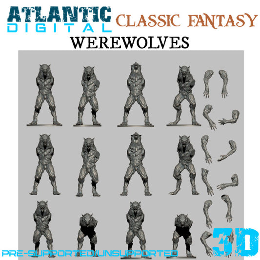 Werewolves - Classic Fantasy  - Wargames Atlantic