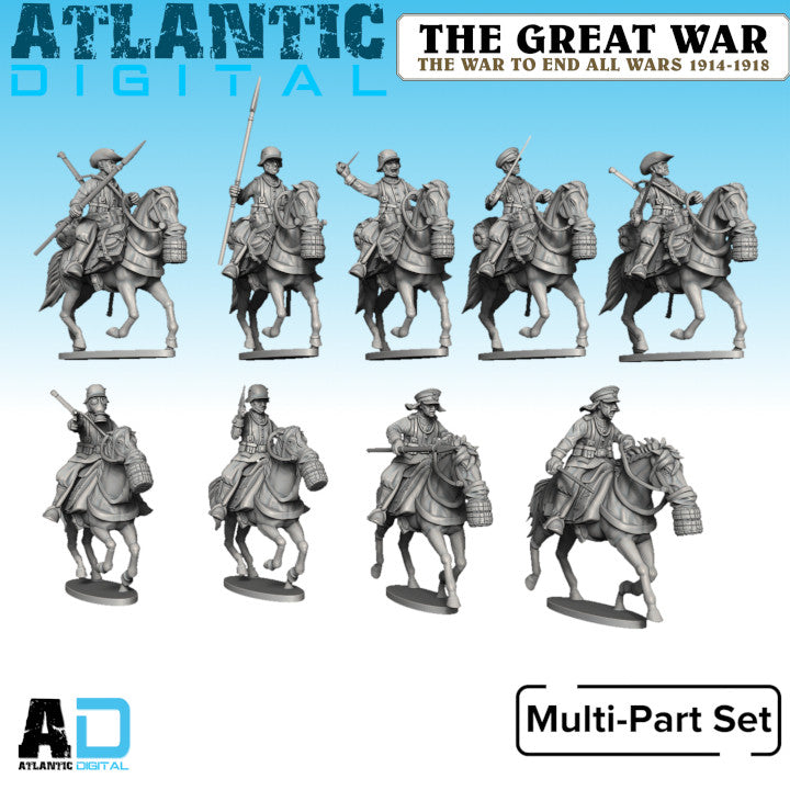 German Cavalry, WW1  - The Great War  - Wargames Atlantic