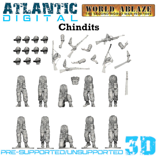 Chindits
 - World Ablaze- Wargames Atlantic