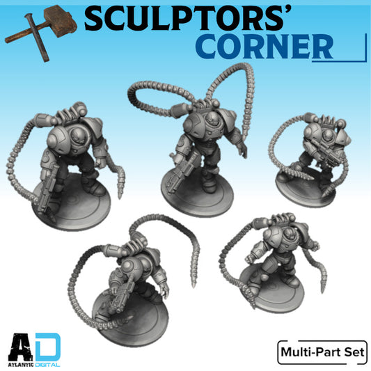 Tentacus Armor - Sculptor' Coner  - Wargames Atlantic