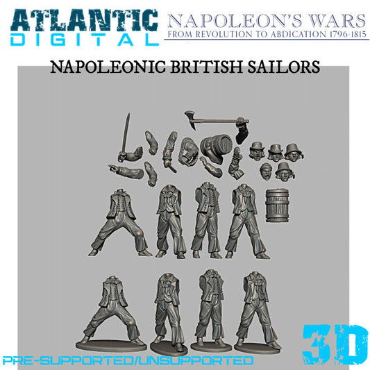 Napoleonic British Sailors
 - Napoleon's Wars - Wargames Atlantic