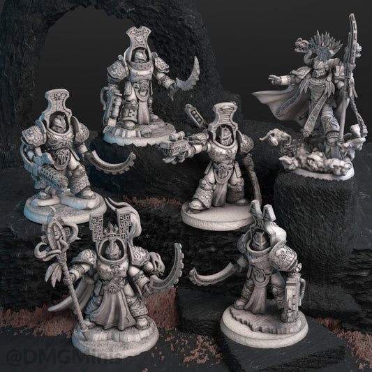 1KHijos de Pulvo CAP Kit (repsupported) - 1khijos De Pulvo - Dmg miniatures