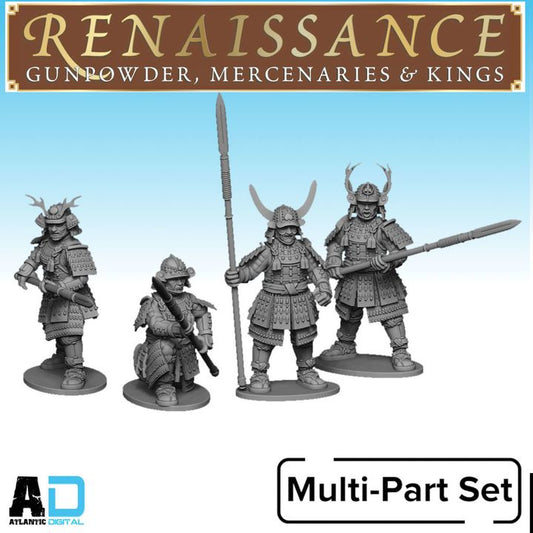 Samurai (2) - Yari Samurai
  - Renaissance - Wargames Atlantic