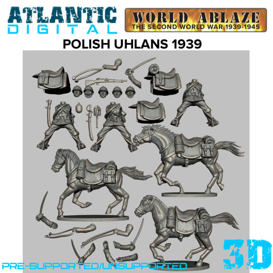 Polish Uhlans 1939
 - World  Ablaze  - Wargames Atlantic