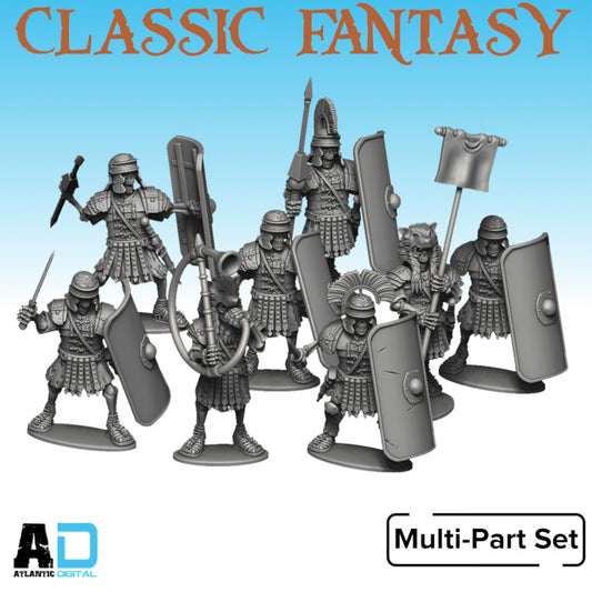 Skeleton Roman Legionaries  - Classic Fantasy  - Wargames Atlantic