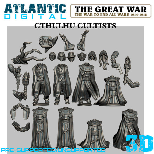 Cthulhu Cultists - The Great War - Wargames Atlantic