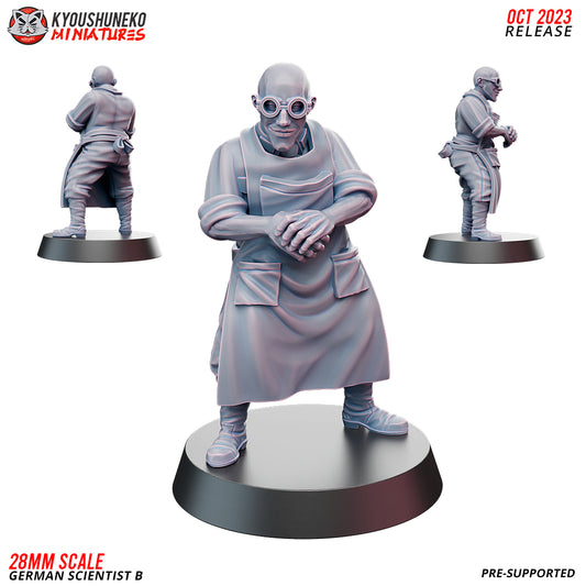 German Scientist - B ww2 - Kyoushuneko Miniatures